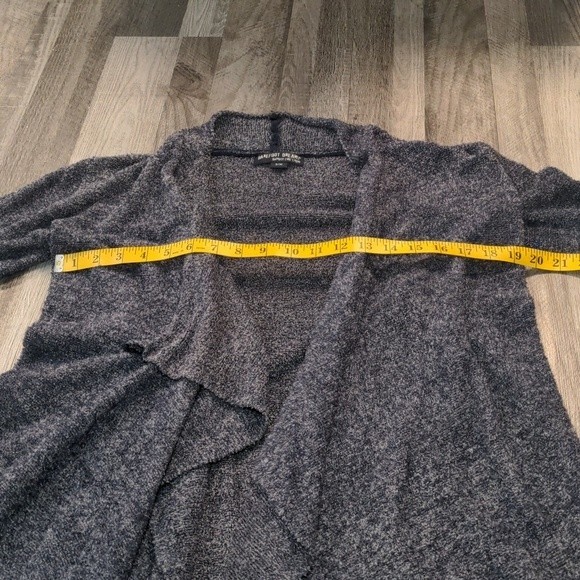 Barefoot Dreams Blue Bamboo Chic Lite Calypso Waterfall Long Sleeve Cardigan S/M - Picture 12 of 14